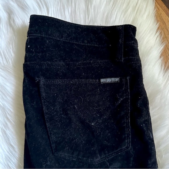 HUDSON JEANS Barbara High-Waisted Skinny Ankle Jeans in Black Velvet - Picture 8 of 8